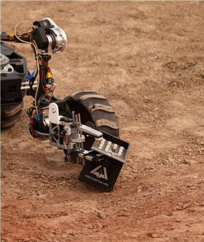 ASTRA robotic arm in operation